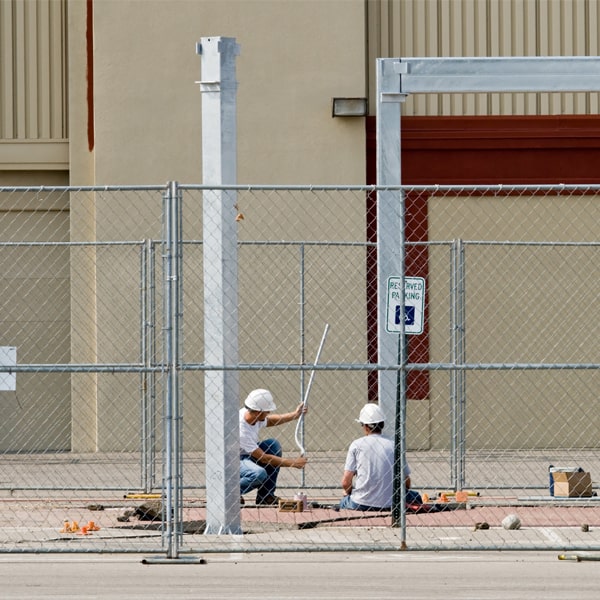 how much time can i rent the temporary fence for my construction site or event in Hercules